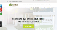 Desktop Screenshot of midlandrea.com