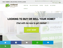 Tablet Screenshot of midlandrea.com